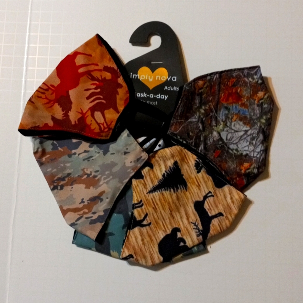 Adult face masks